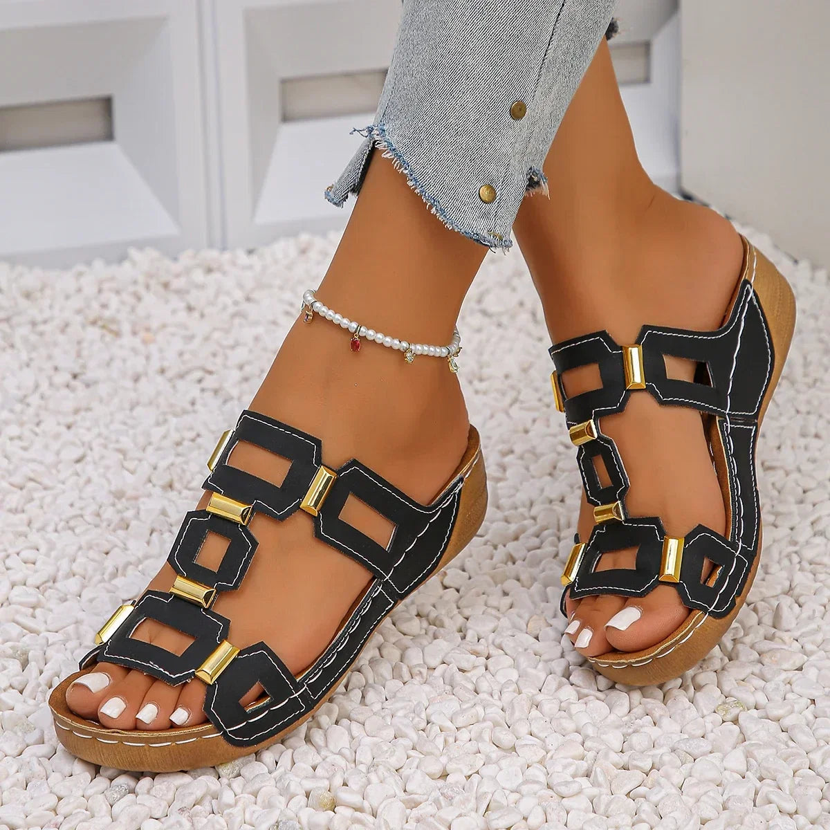 Sandalias Romina Pompeya