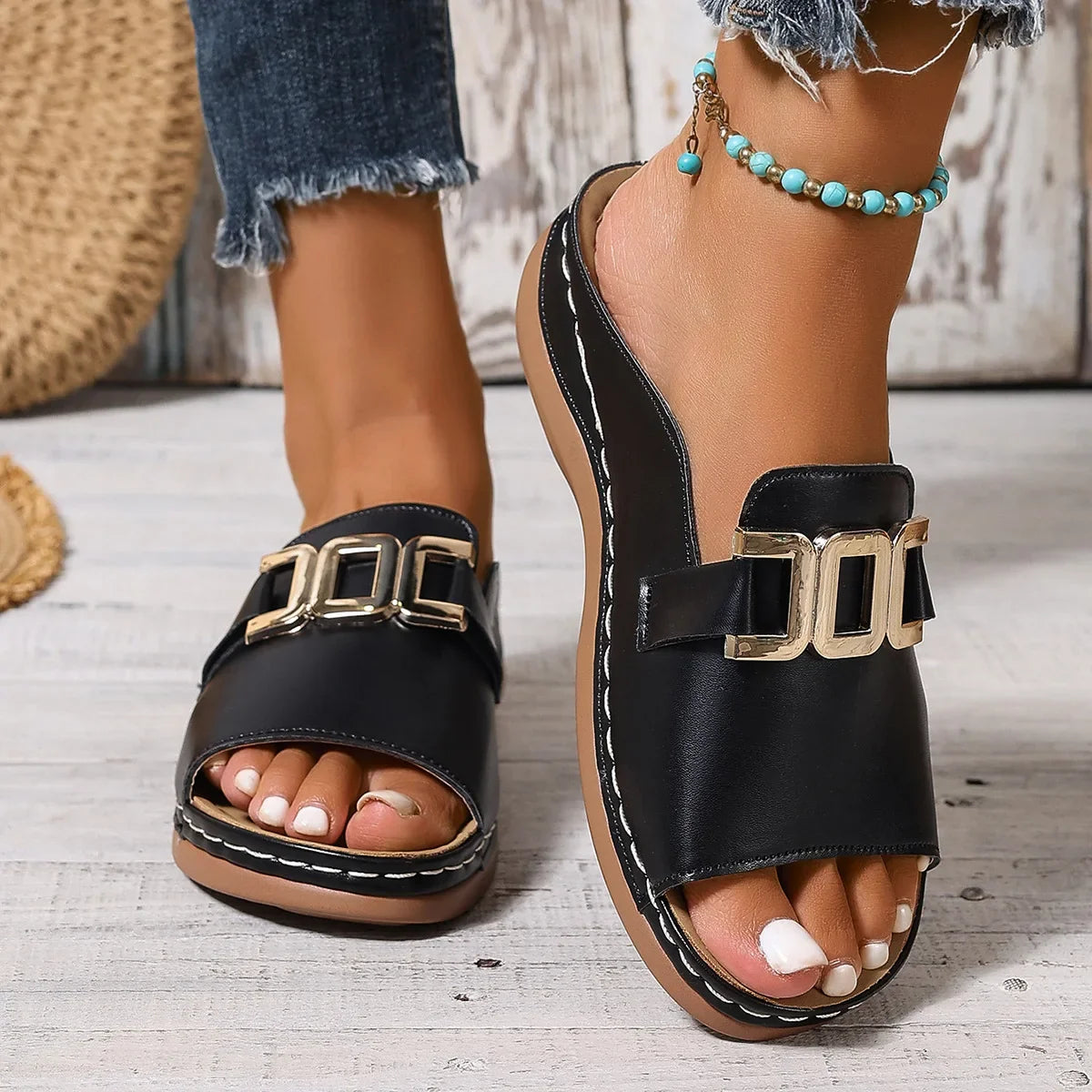 Sandalias Agostina Plataforma