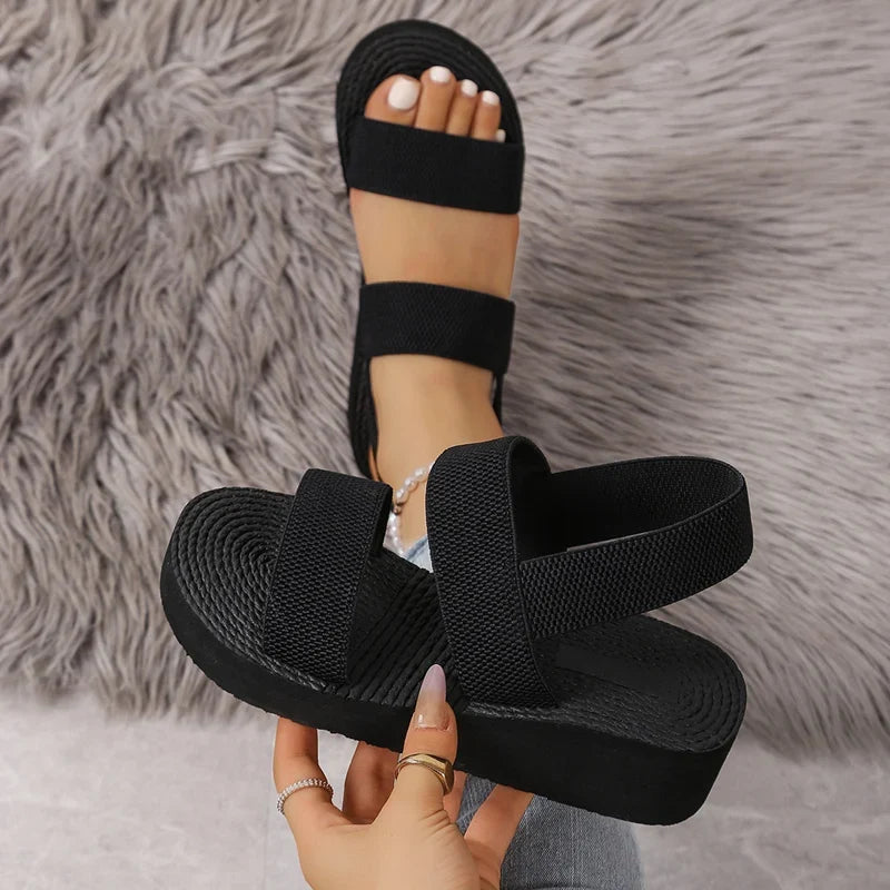 Sandalias Valentina Cuña
