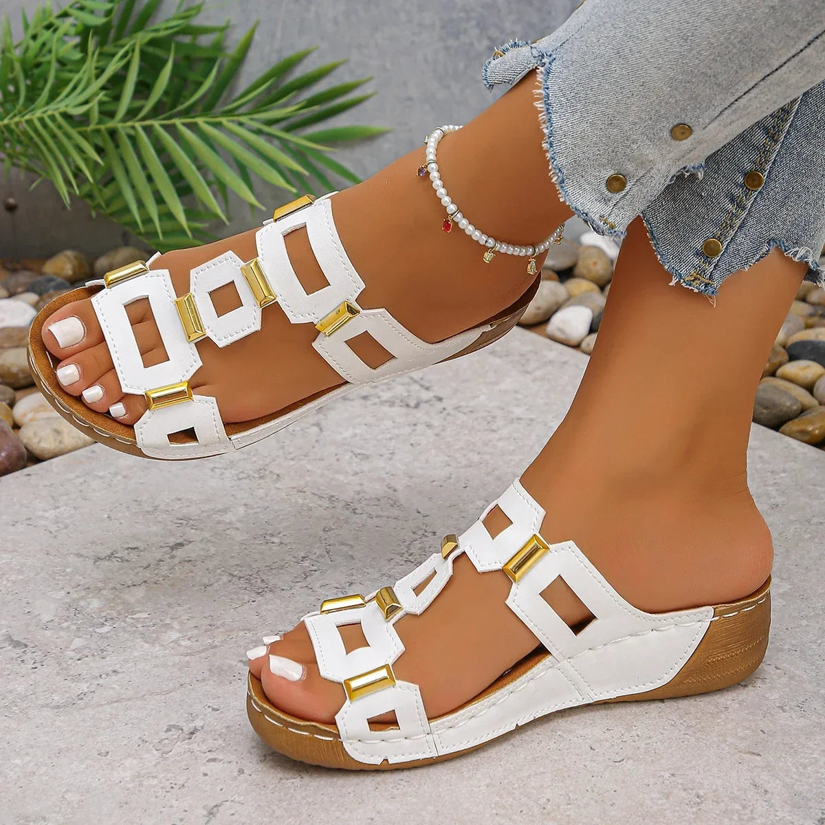 Sandalias Romina Pompeya