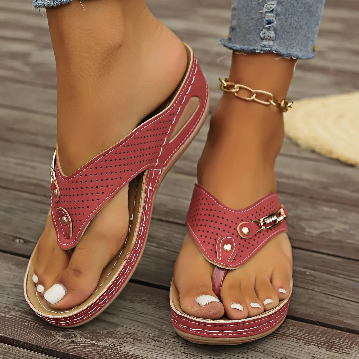 Sandalias Bienestar Ortopédica