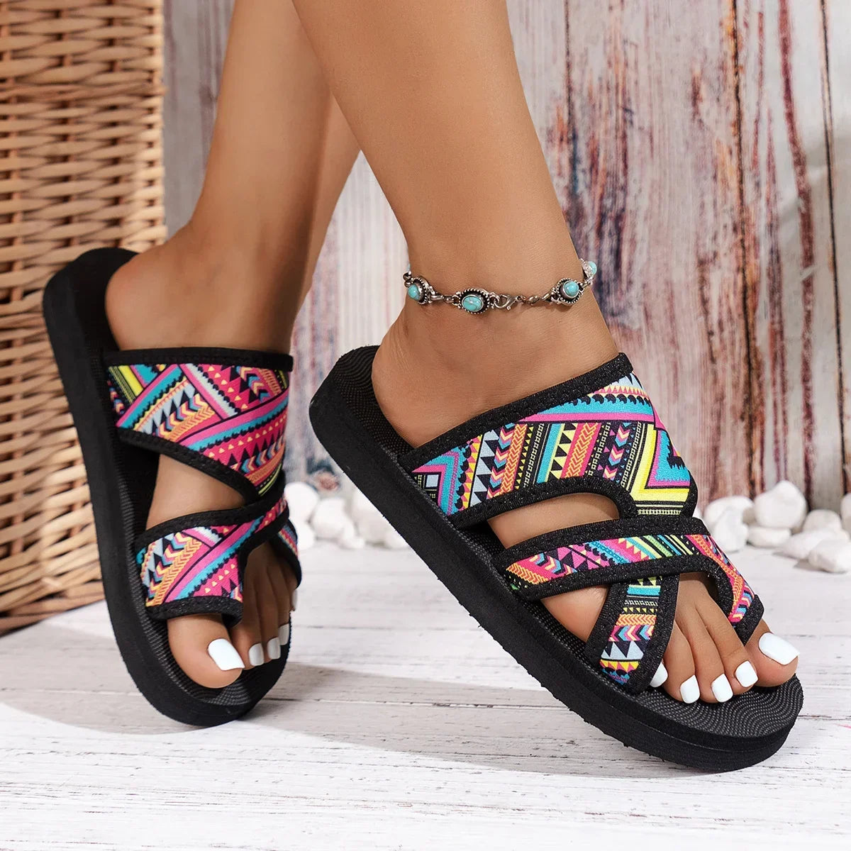 Sandalias Mykonos Fiesta