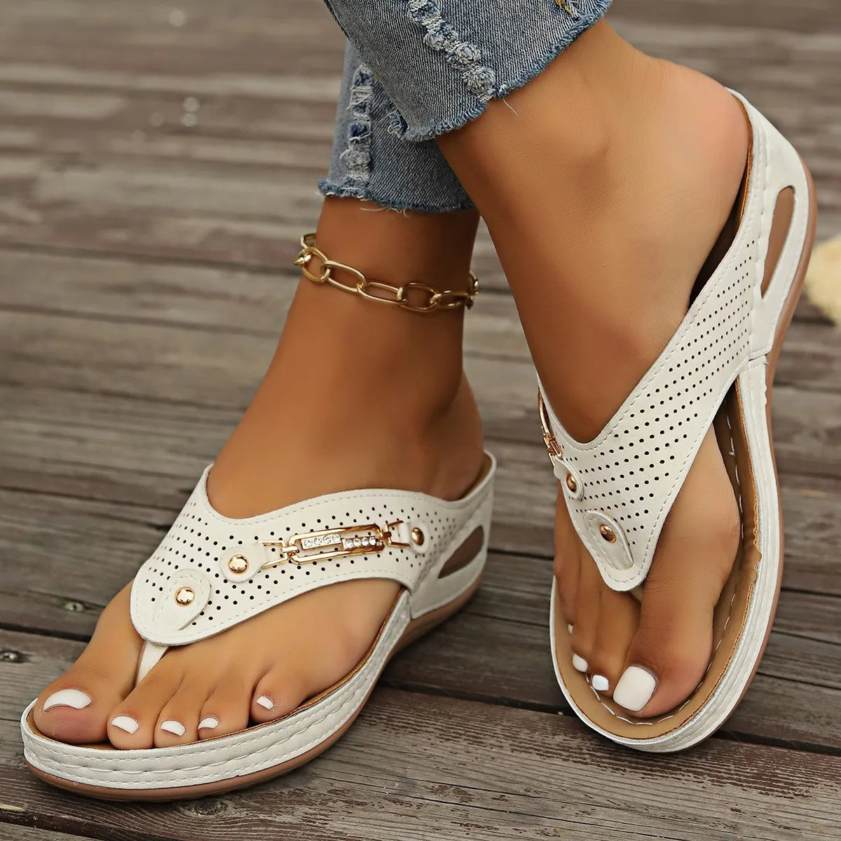 Sandalias Bienestar Ortopédica