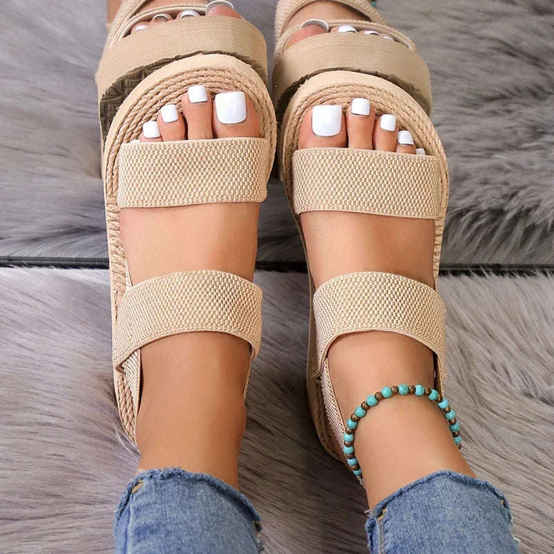 Sandalias Valentina Cuña