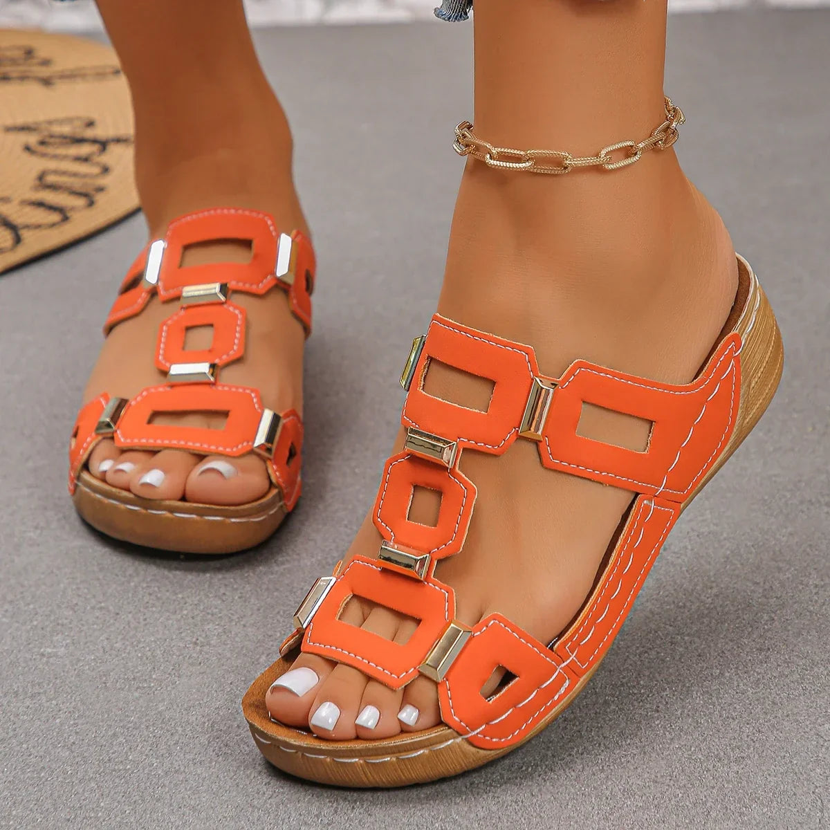 Sandalias Romina Pompeya